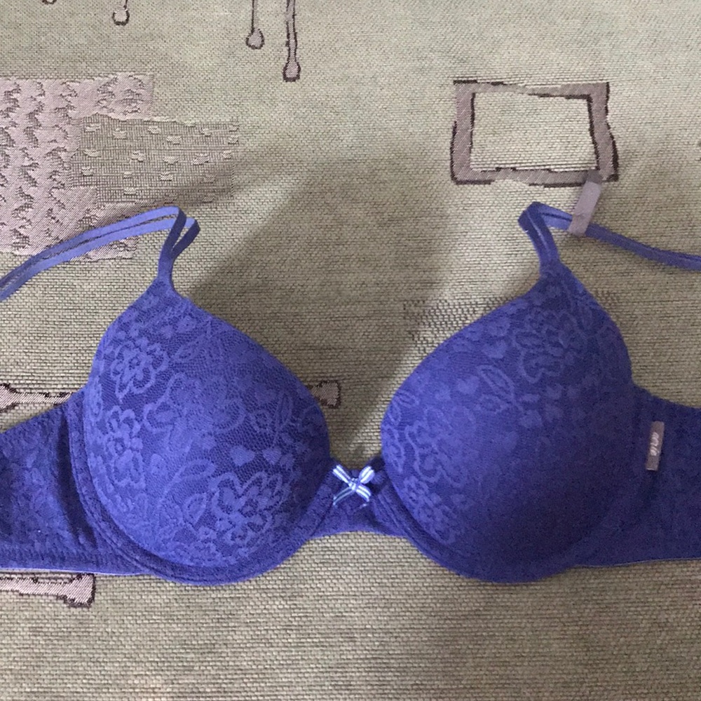 NWOT AERIE Bridget Blue Lightly Lined Bra
